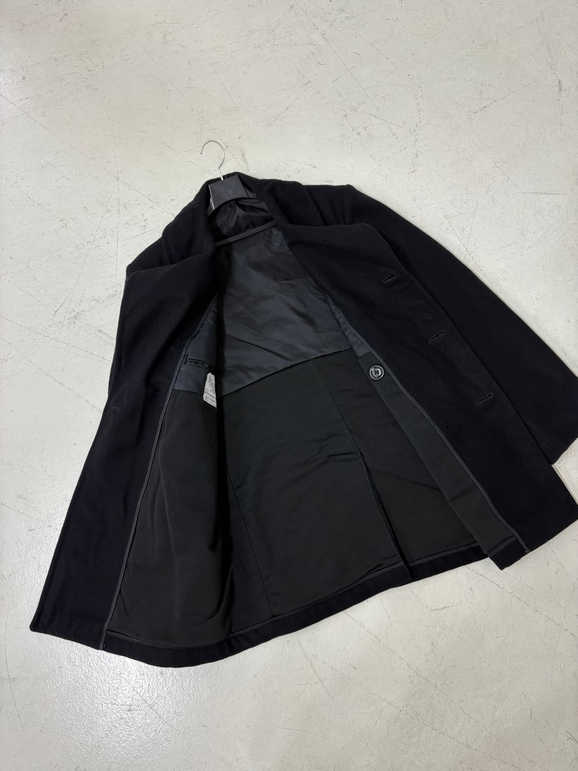 80‘s USN Wool Pea Overcoat. 상품이미지3