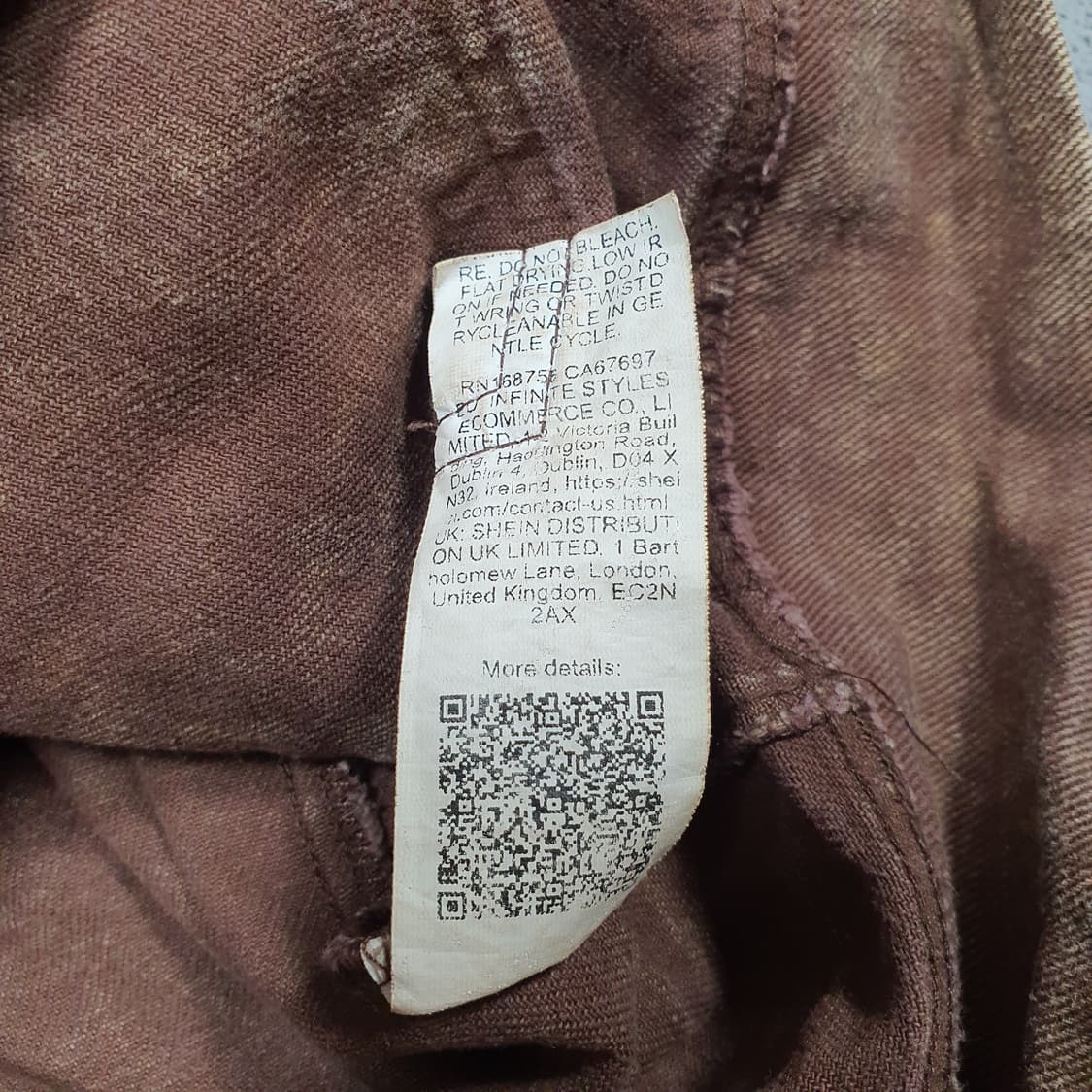 ✨ (바배) 빈티지 데님 카라 집업 자켓 상품이미지4