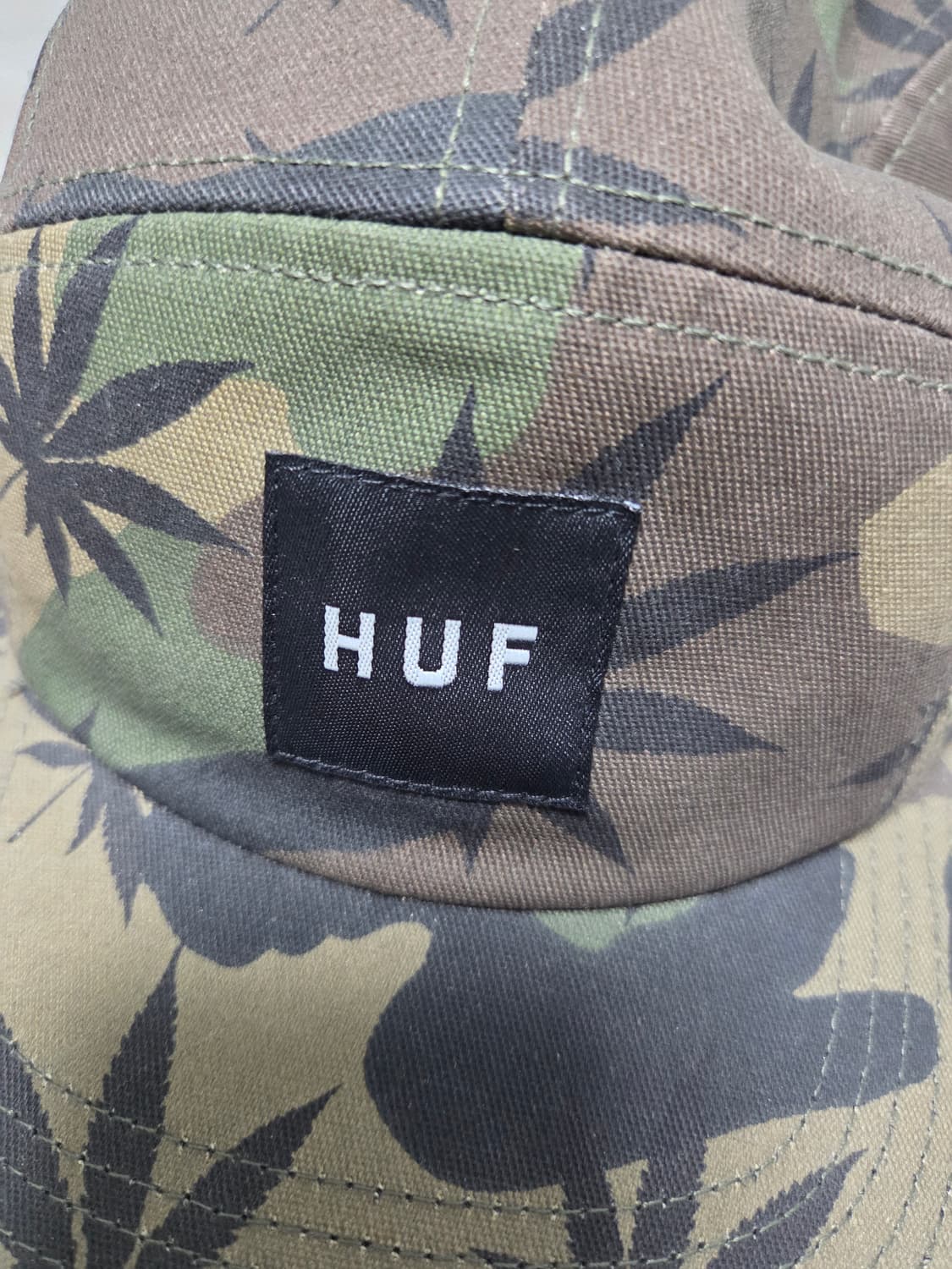 허프 플랜트 라이프 카모 5패널 캠프캡 상품이미지2