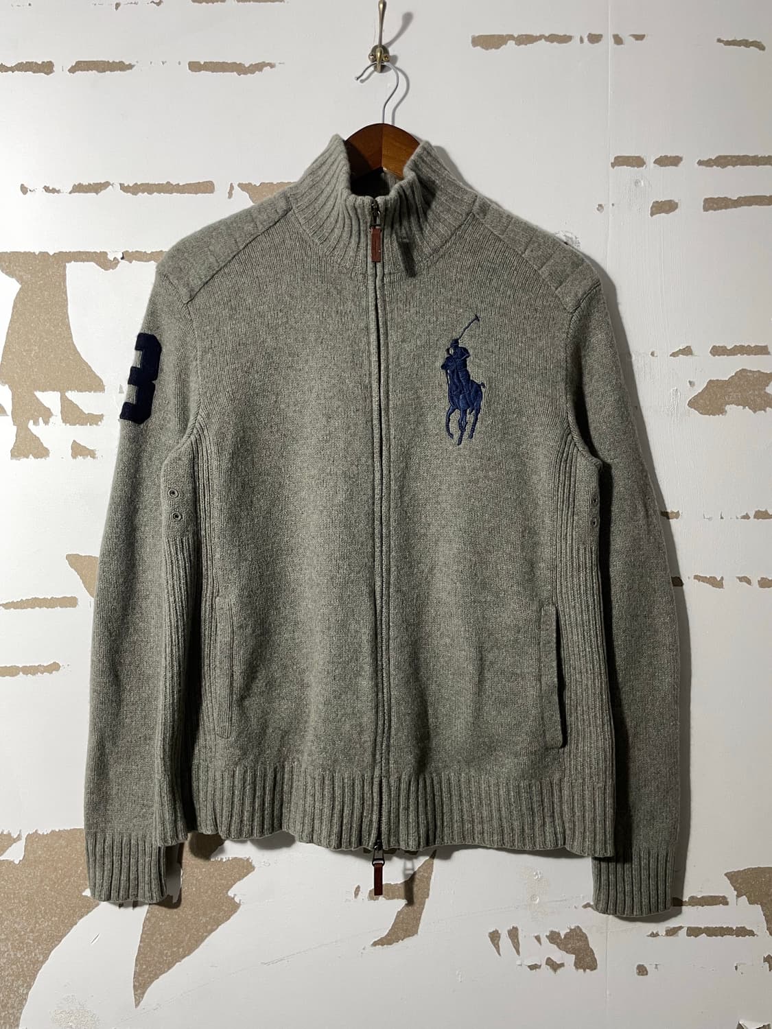 폴로랄프로렌 빅포니 니트 집업 상품이미지1
