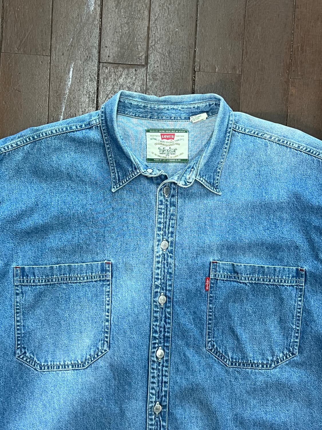 리바이스 90‘s 데님셔츠 상품이미지2
