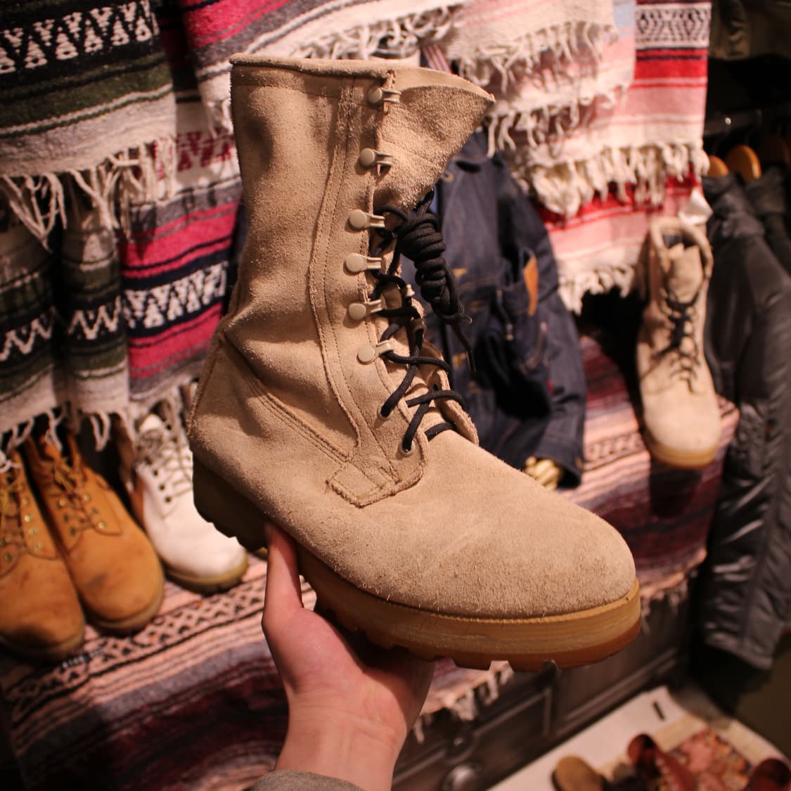Wellco ICW Desert Tan Combat Boots 상품이미지2