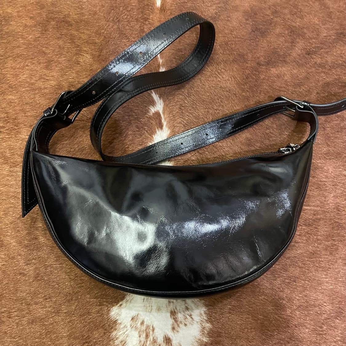 배라왕 소가죽 백 상품이미지4