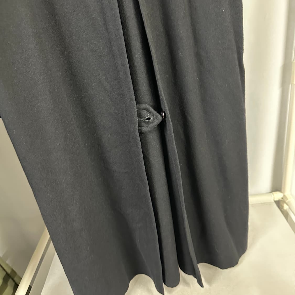 80s 빈티지 버버리 울 알파카 혼방 발마칸 코트 상품이미지4