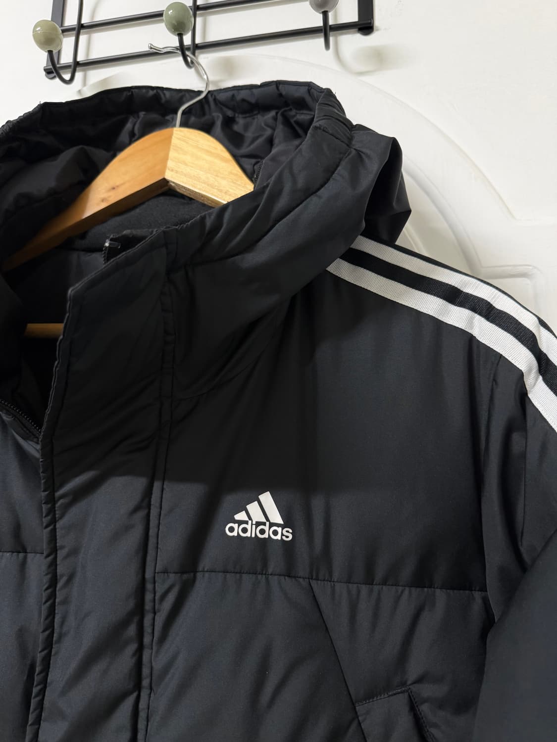 95 M사이즈 아디다스 오리털 롱패딩 상품이미지4