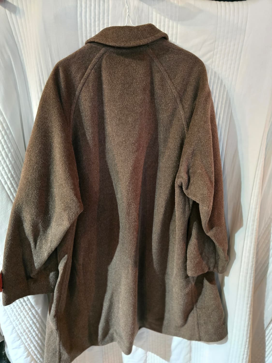 글로버올 브라운 울 오버핏 코트 잉글랜드  상품이미지3