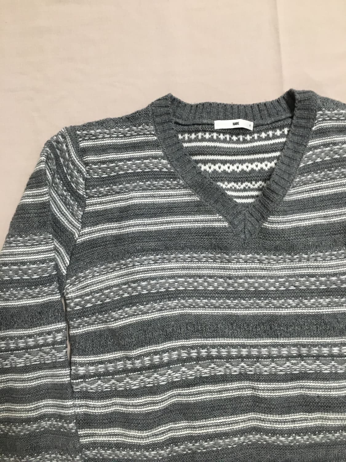 급처! 하레 인사이드 아웃 니트 상품이미지3