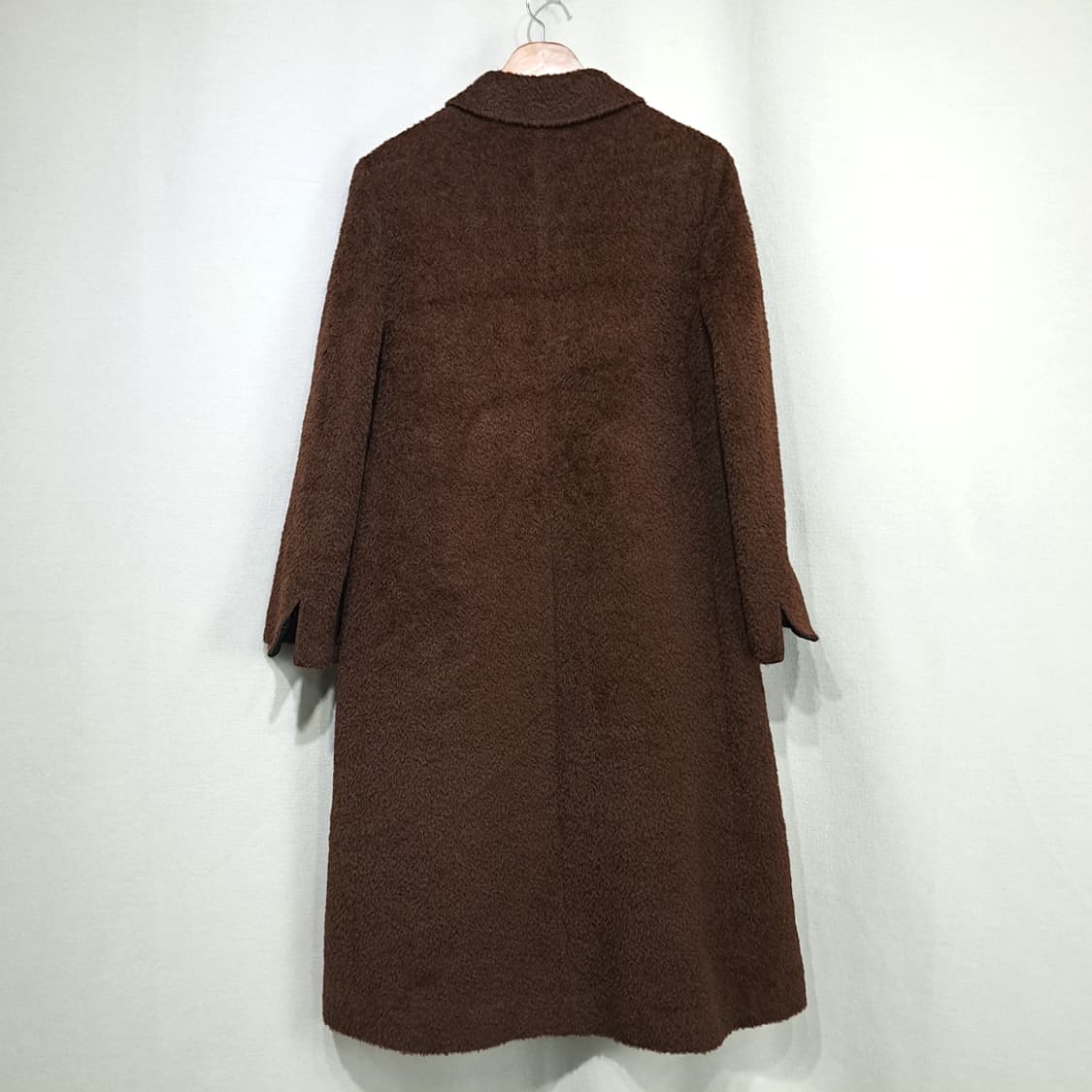 CN899W M 막스마라 알파카 버진울 부클 클래식 테디 코트 상품이미지9