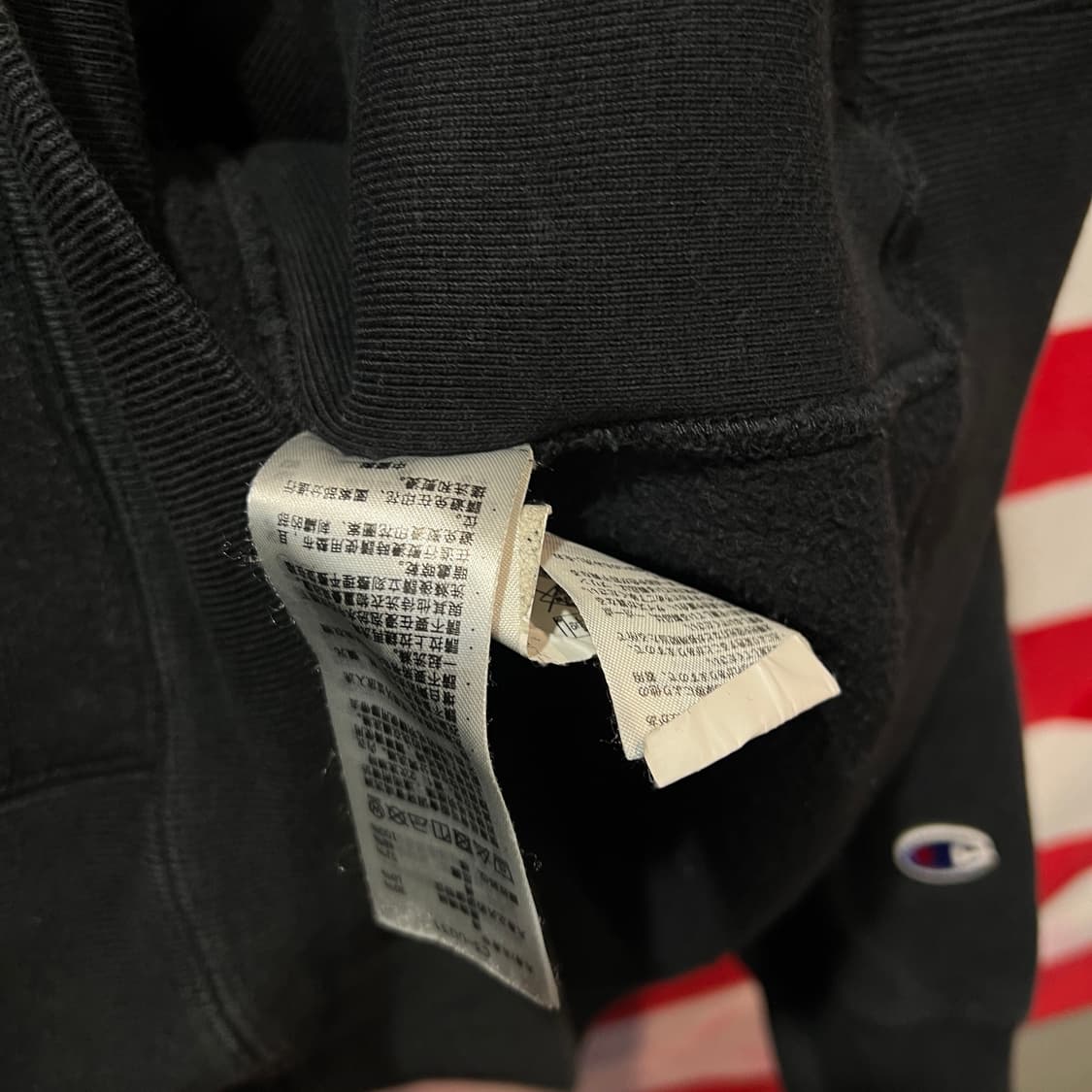 챔피온 리버스위브 차이나카라 맨투맨 상품이미지4