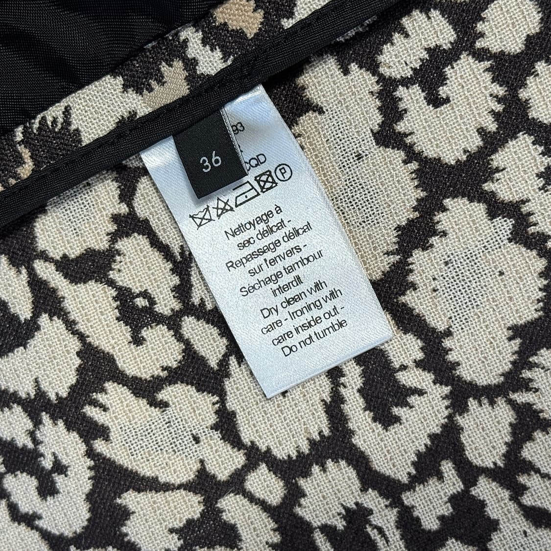 조셉 레오파드 테일러드 하프 코트 상품이미지5