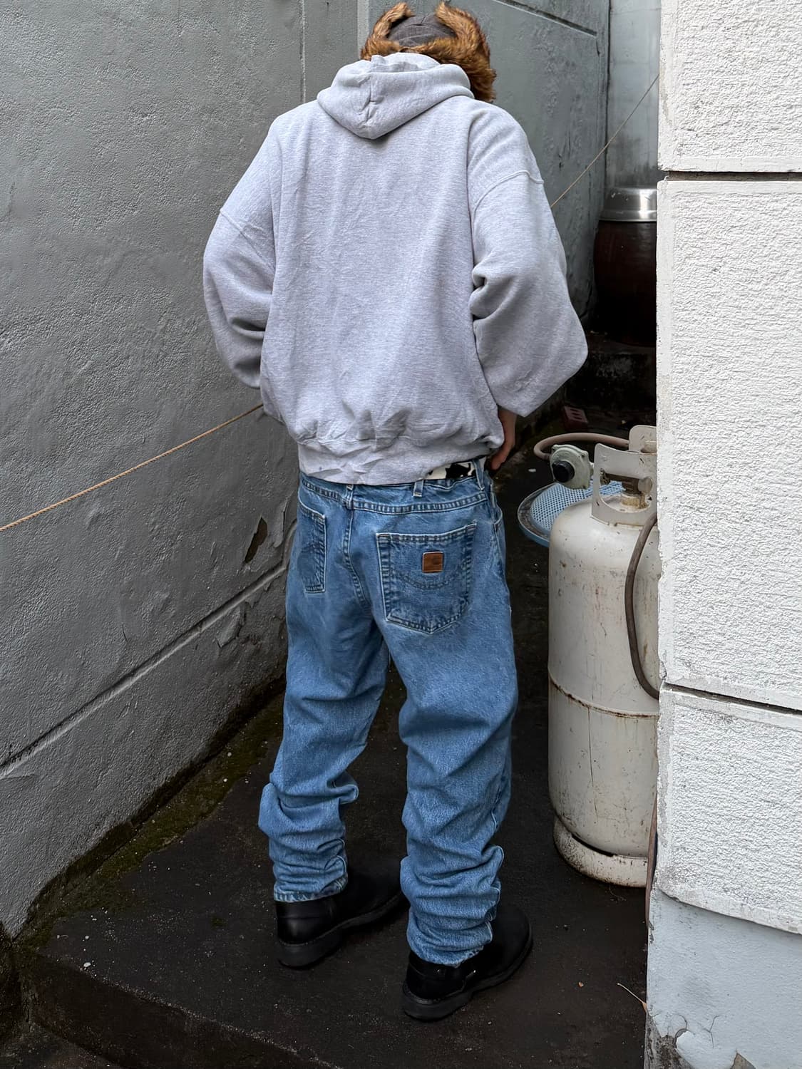 90's 러셀 후드집업 상품이미지6