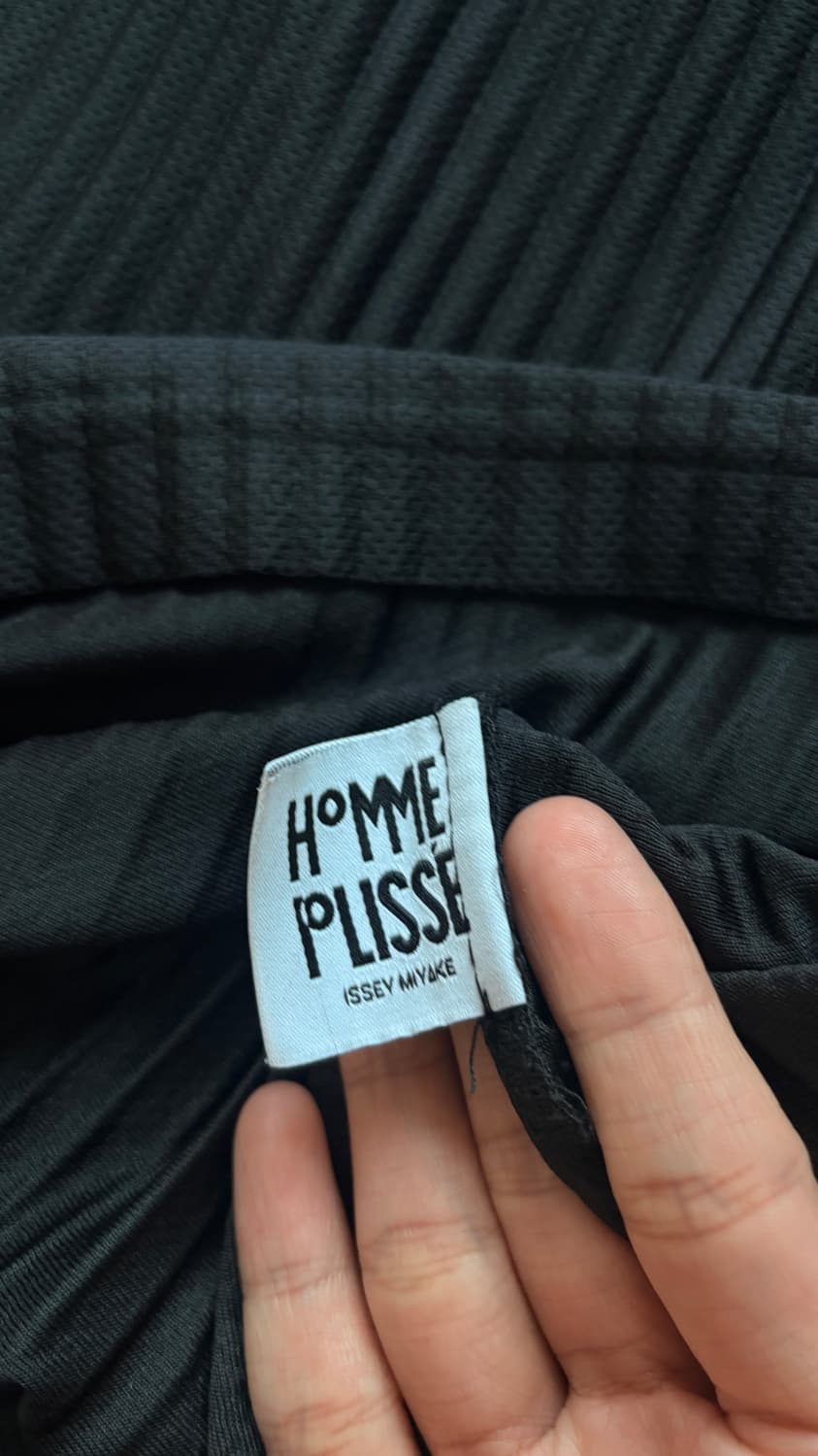 Issey Miyake Homme Plisse 옴므플리세 카라 티셔츠 상품이미지6