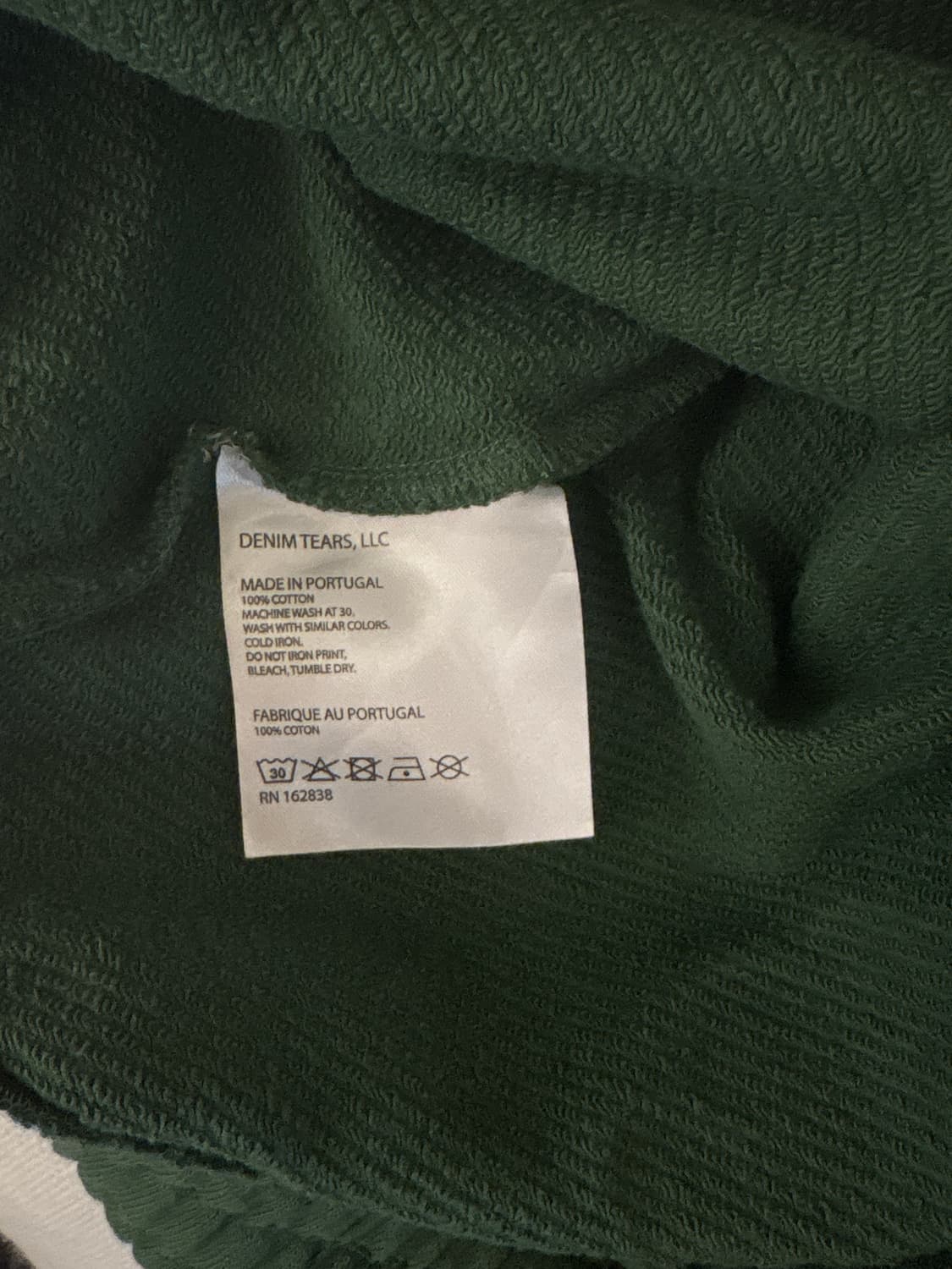 데님티어스 스웻 팬츠 그린 XL 상품이미지4