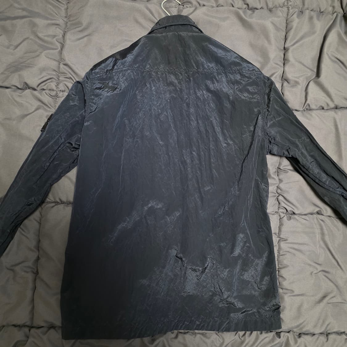 스톤아일랜드 다크네이비 나일론 셔츠 M 상품이미지2