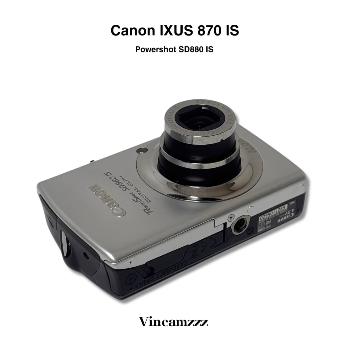 Canon 캐논 익서스 IXUS 870 IS (sd880)디지털 카메라 상품이미지4