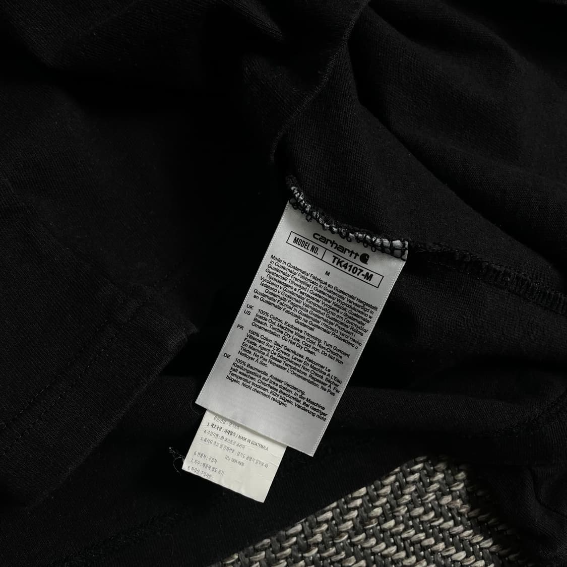 칼하트 빅로고 박시핏 롱슬리브 티셔츠y 3333 상품이미지7