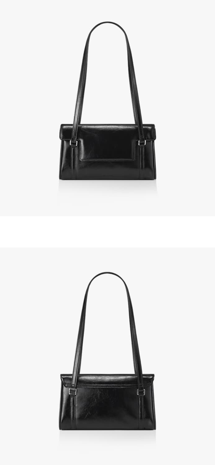 파인드카푸어 마티백 S 23 크링클드 - 블랙 상품이미지2