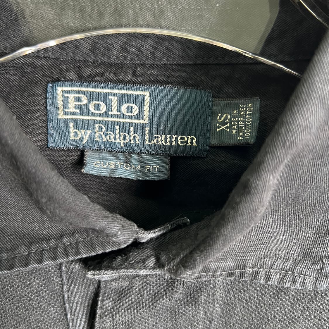 폴로 랄프로렌 밀리터리 견장 투포켓 반팔 폴로 셔츠 XS 상품이미지4