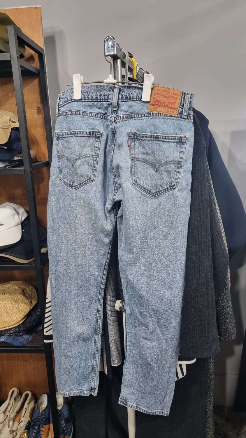 levis 502 연청워싱 허리단면41(32) 기장98 상태좋아요~ 상품이미지2