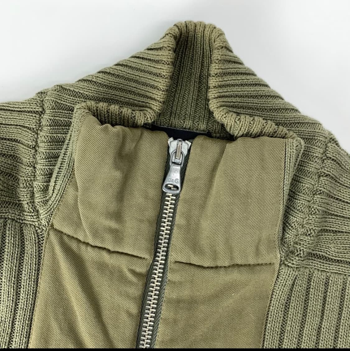 돌체앤가바나 빈티지 니트 집업 상품이미지5