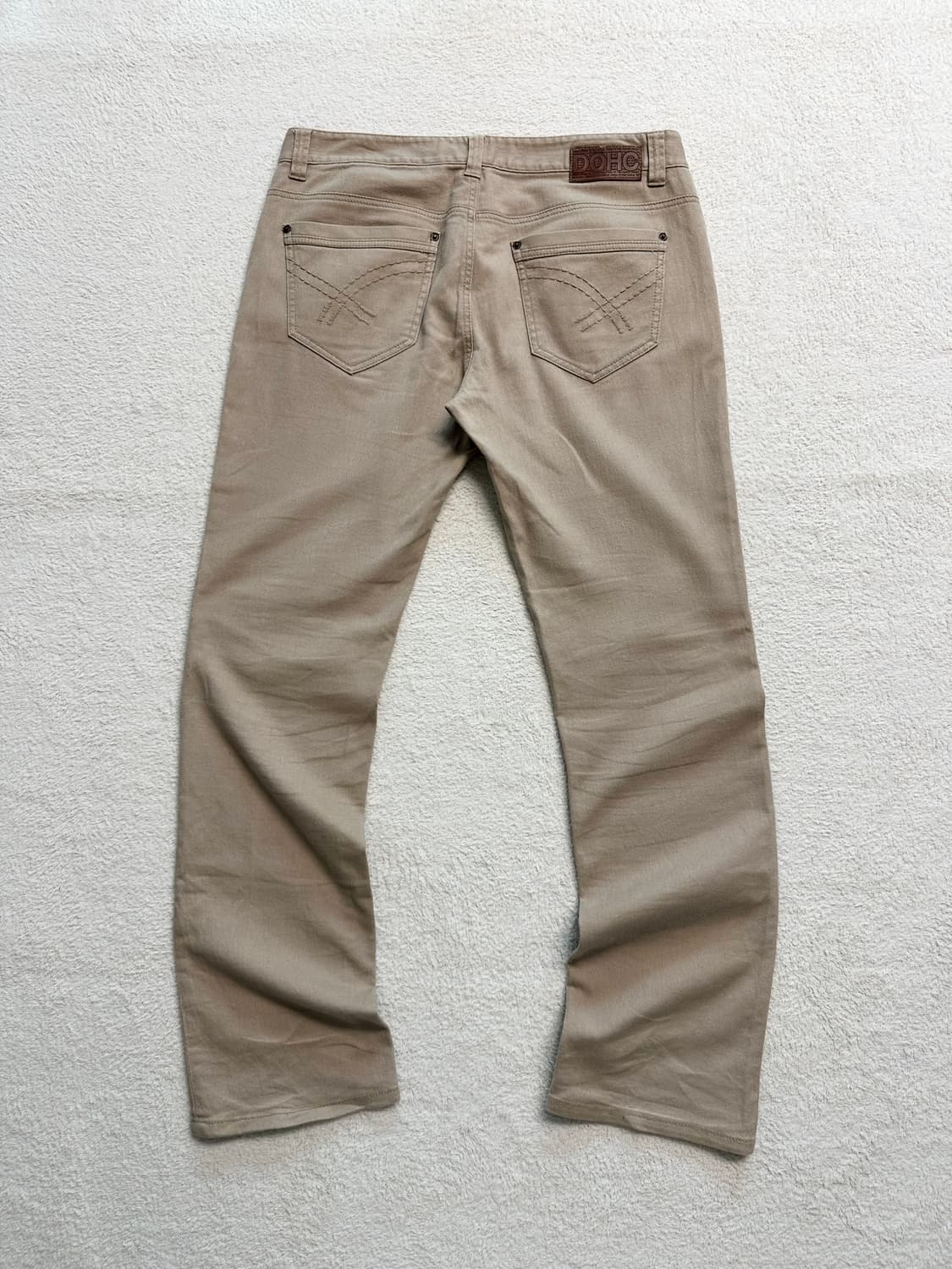 dohc 베이지 데님팬츠 상품이미지4