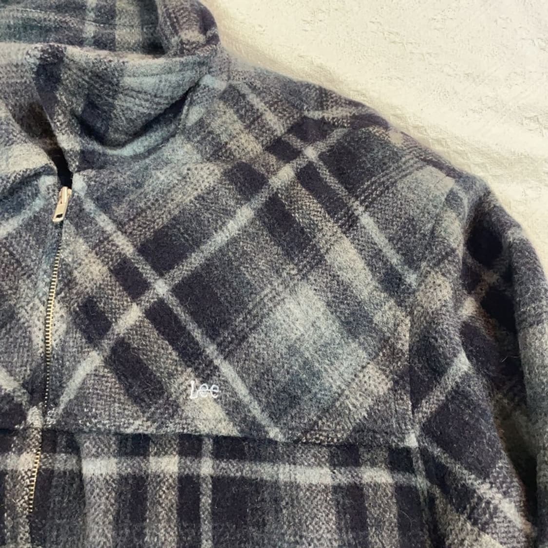 [105] LEE 모직 체크 자켓 상품이미지4