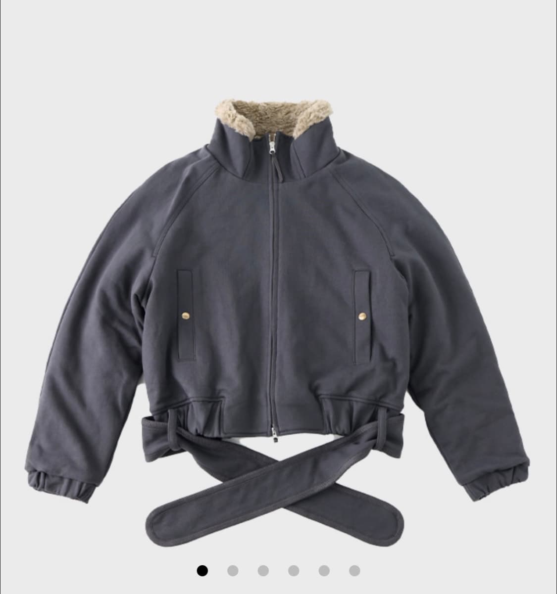 울리카상투스 벨트 집 업 미드니잇 상품이미지2