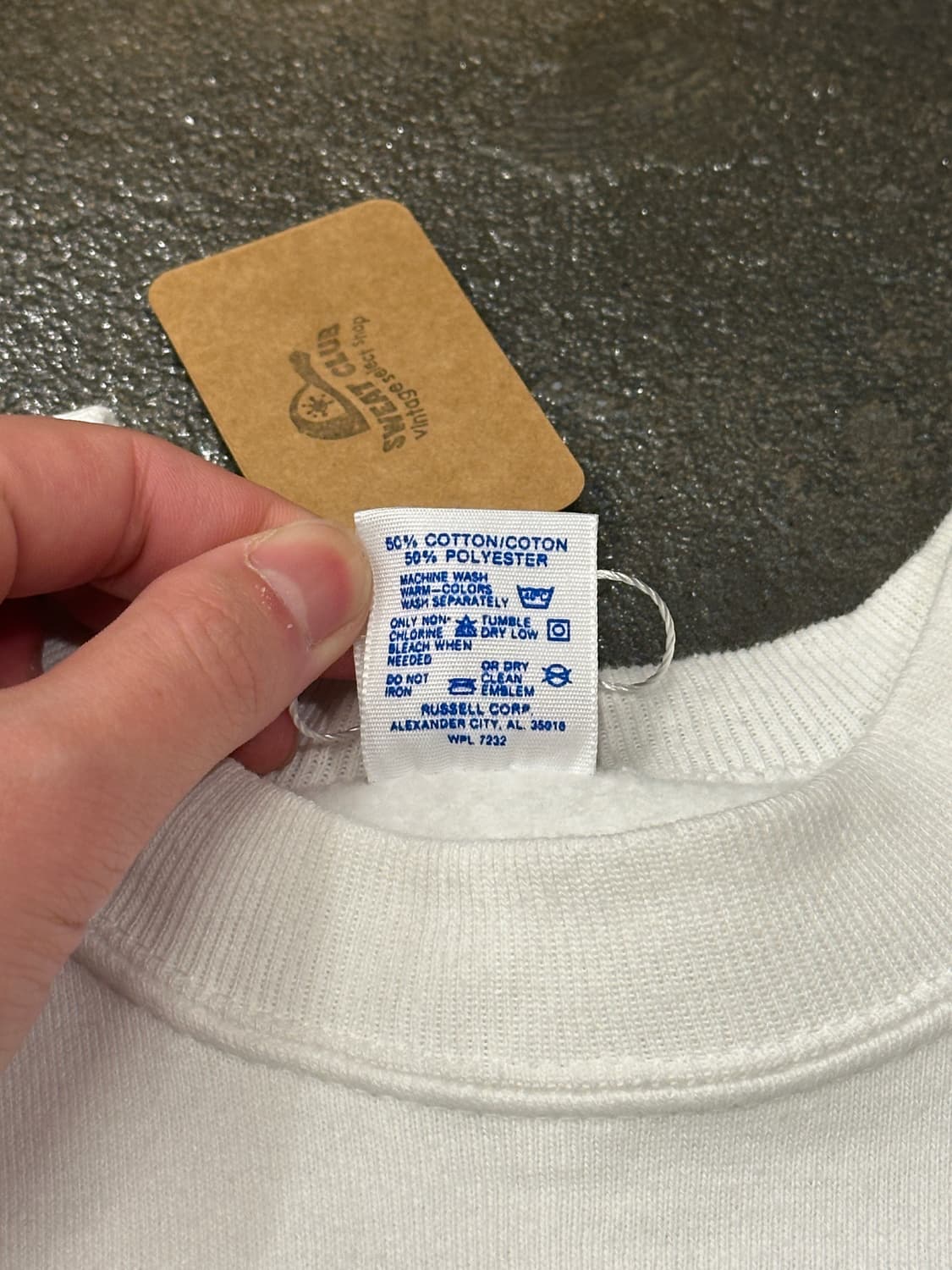 90s Jerzzes 져지스 50/50 스웻셔츠 XL 상품이미지5