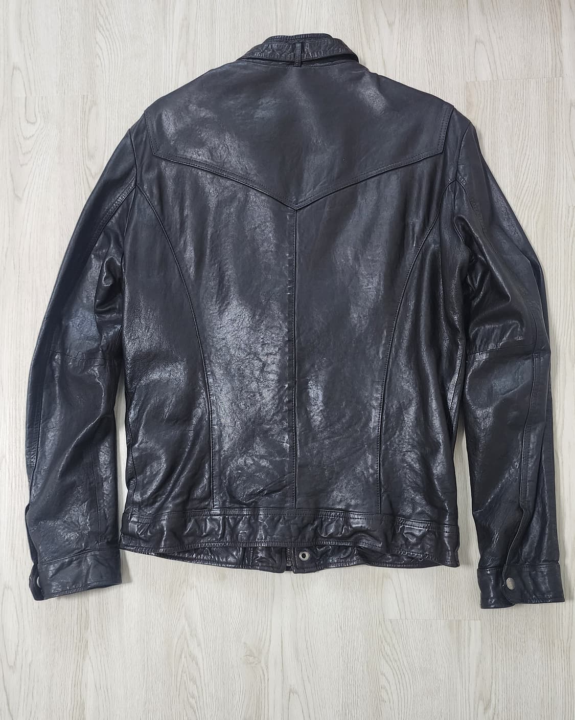 슬림핏 양가죽 자켓 상품이미지2