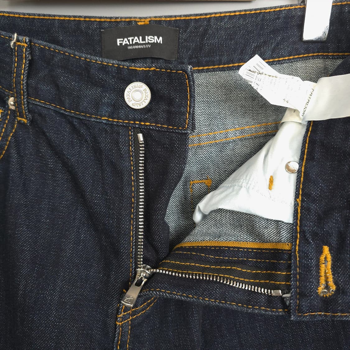 페이탈리즘 FATALISM 생지 데님 스트레이트 팬츠 상품이미지6