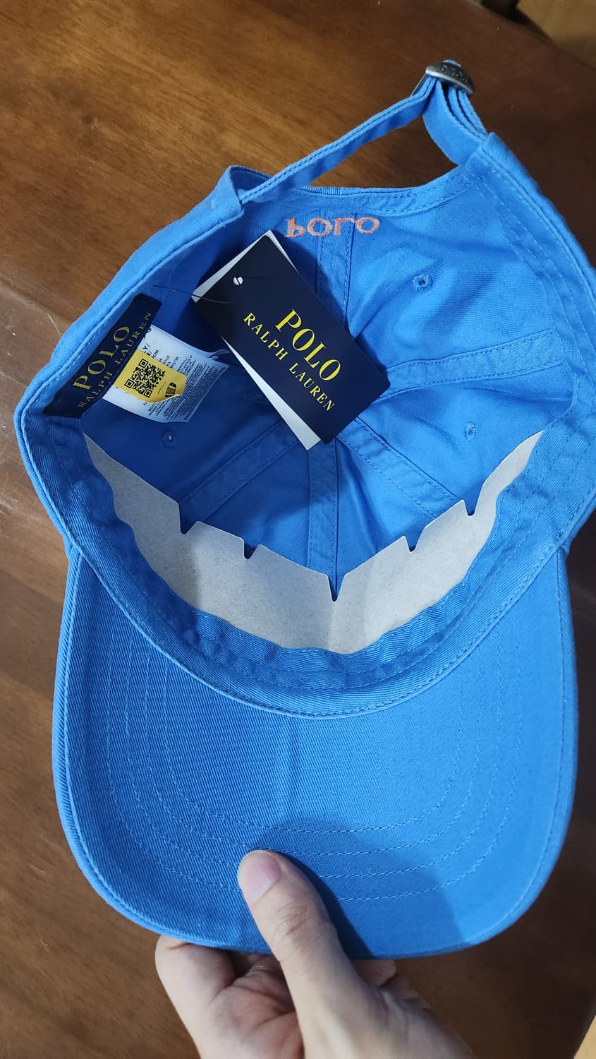 폴로 볼캡 블루 오르빗 새상품 상품이미지4