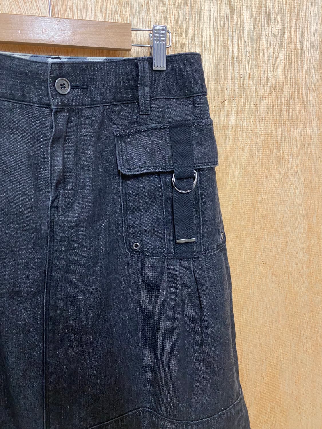 BURBERRY denim skirt 버버리 데님 미디스커트 상품이미지5