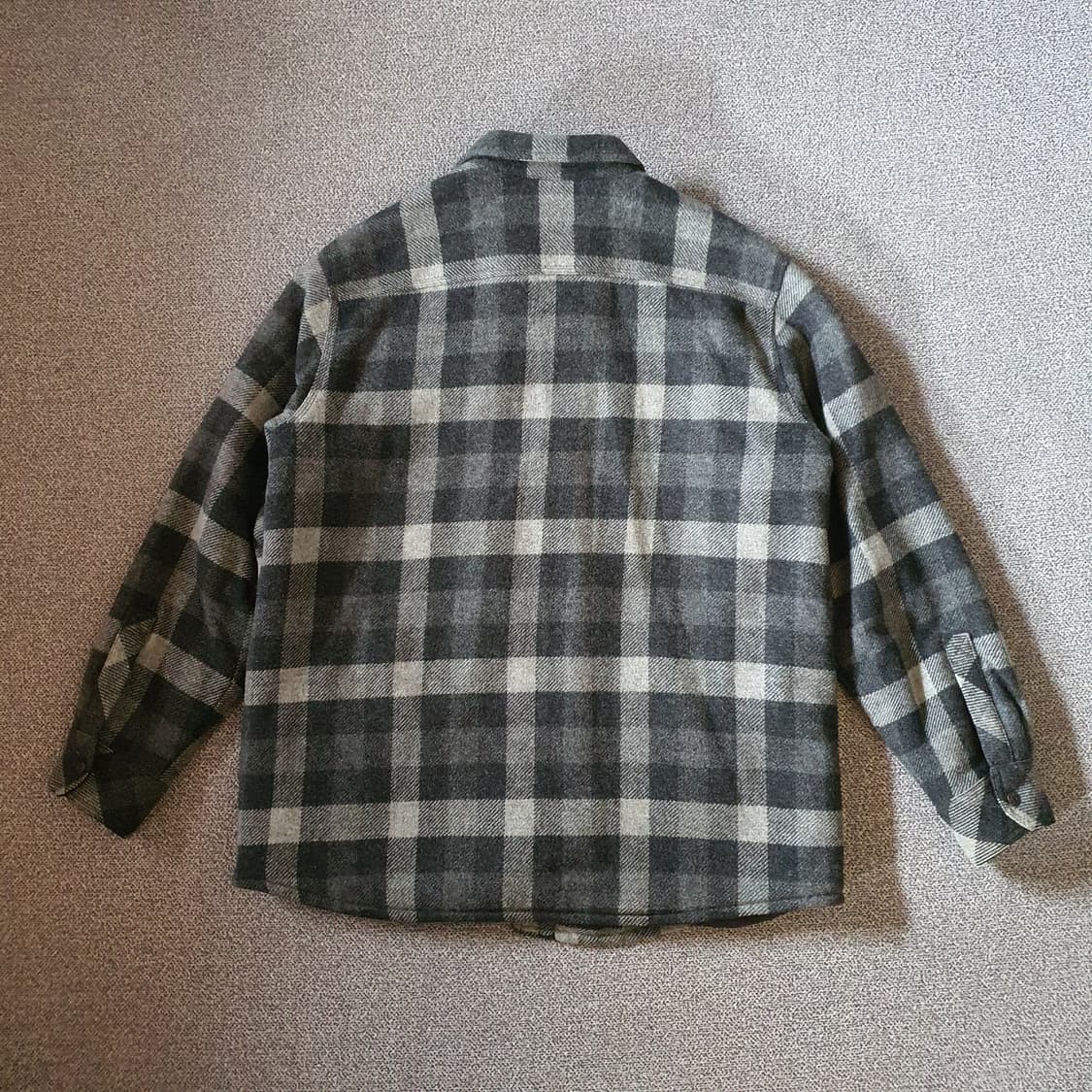 00s L.L.Bean 버팔로 체크 플란넬 셔츠 자켓 상품이미지8