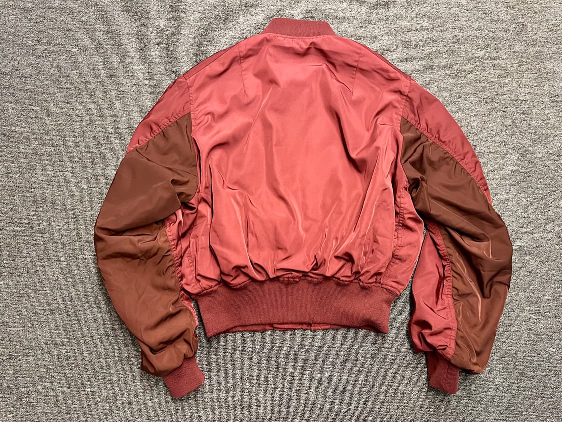 [FREE]  SLY 버건디 MA-1 항공점퍼  상품이미지4