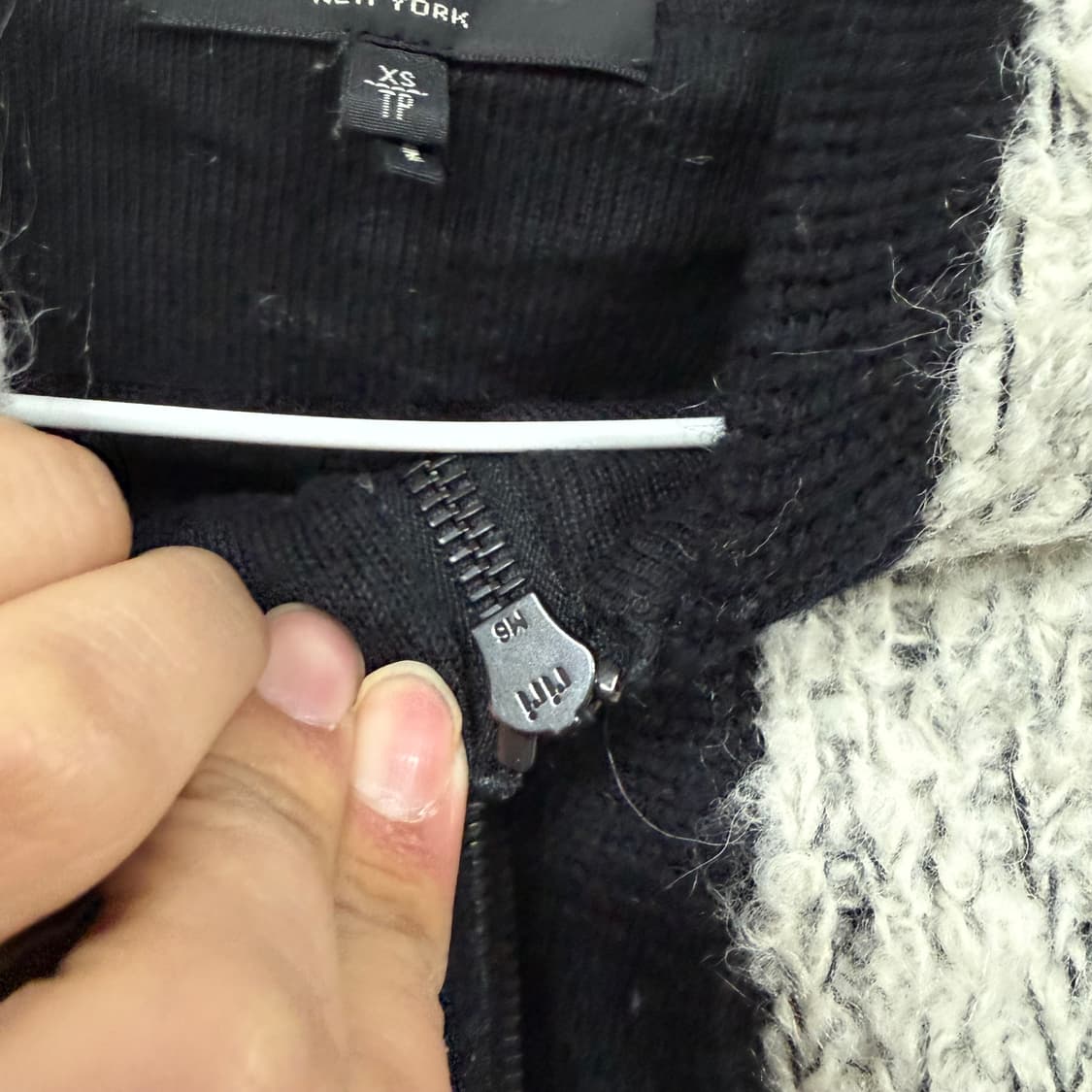 랙앤본 울 후드집업 상품이미지3