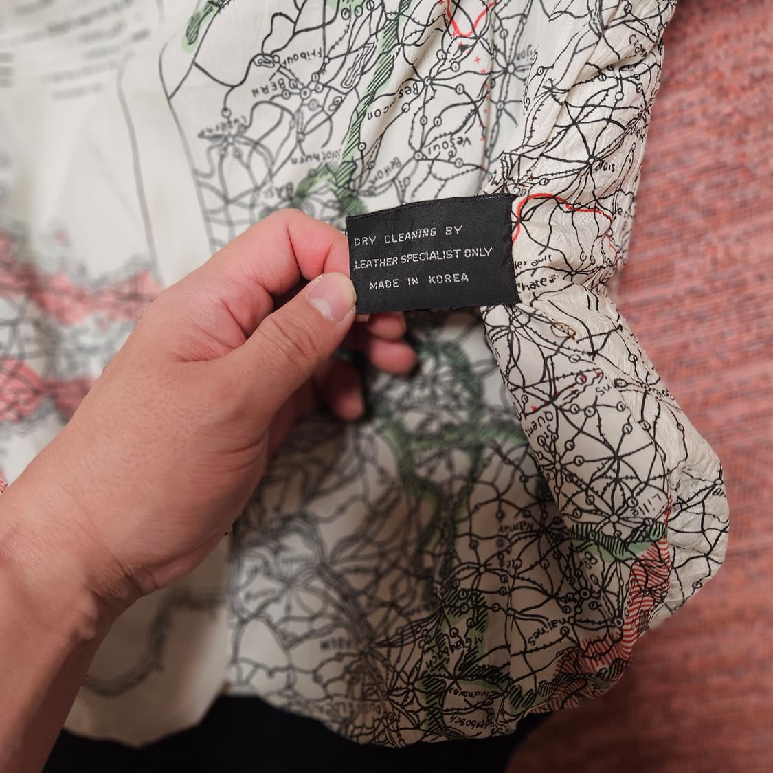 90s 하드록카페 A-2 자켓 / 메이드 인 코리아 상품이미지7