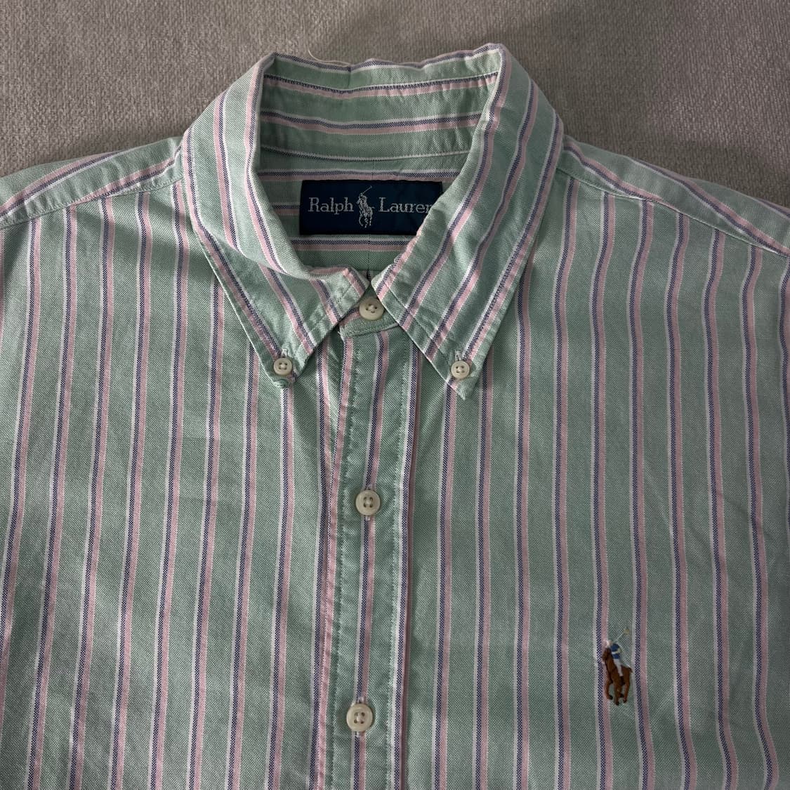 105 폴로랄프로렌 빈티지 스트라이프 셔츠 상품이미지2