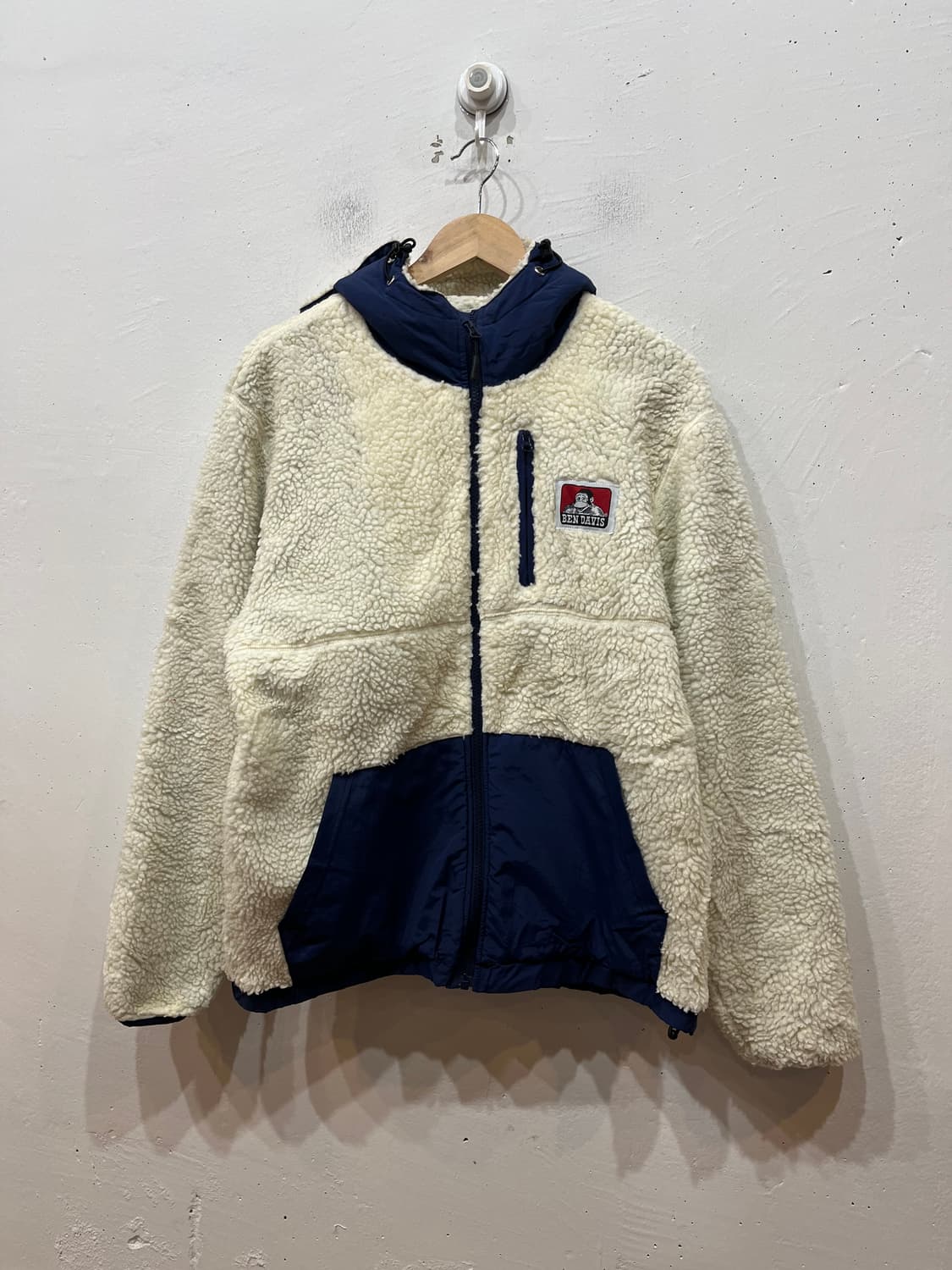 벤 데이비스 재팬 후드 보아 플리스 자켓 L 상품이미지1