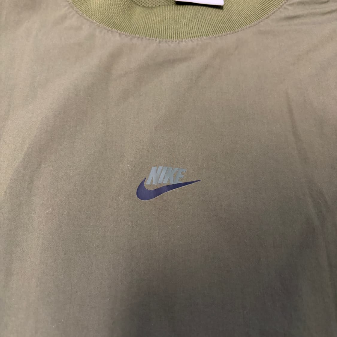 나이키 카키 그린 오버핏 바람막이 웜업 상품이미지4