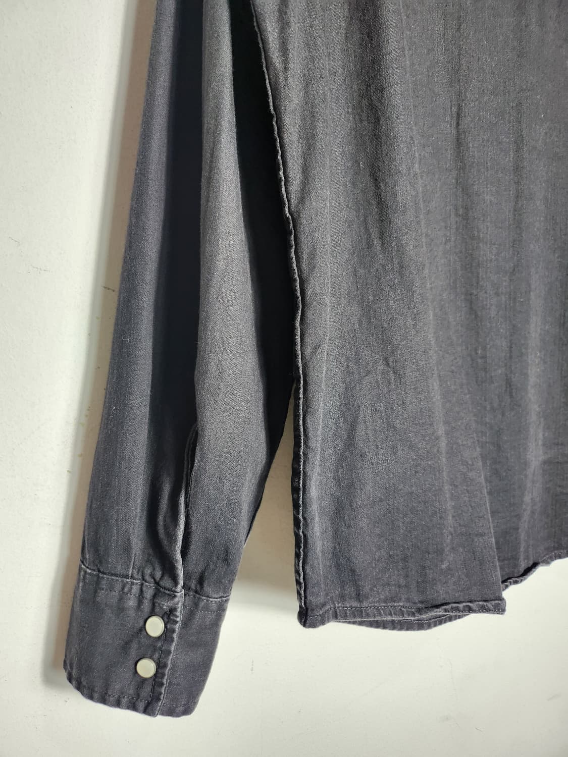 리바이스 블랙 데님 웨스턴 셔츠 상품이미지5