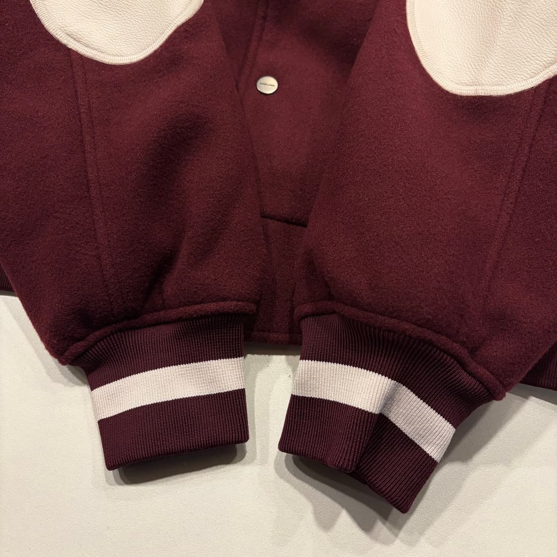 [105] PANAM 팬암 버건디 스타디움 바시티 자켓 C362 상품이미지8