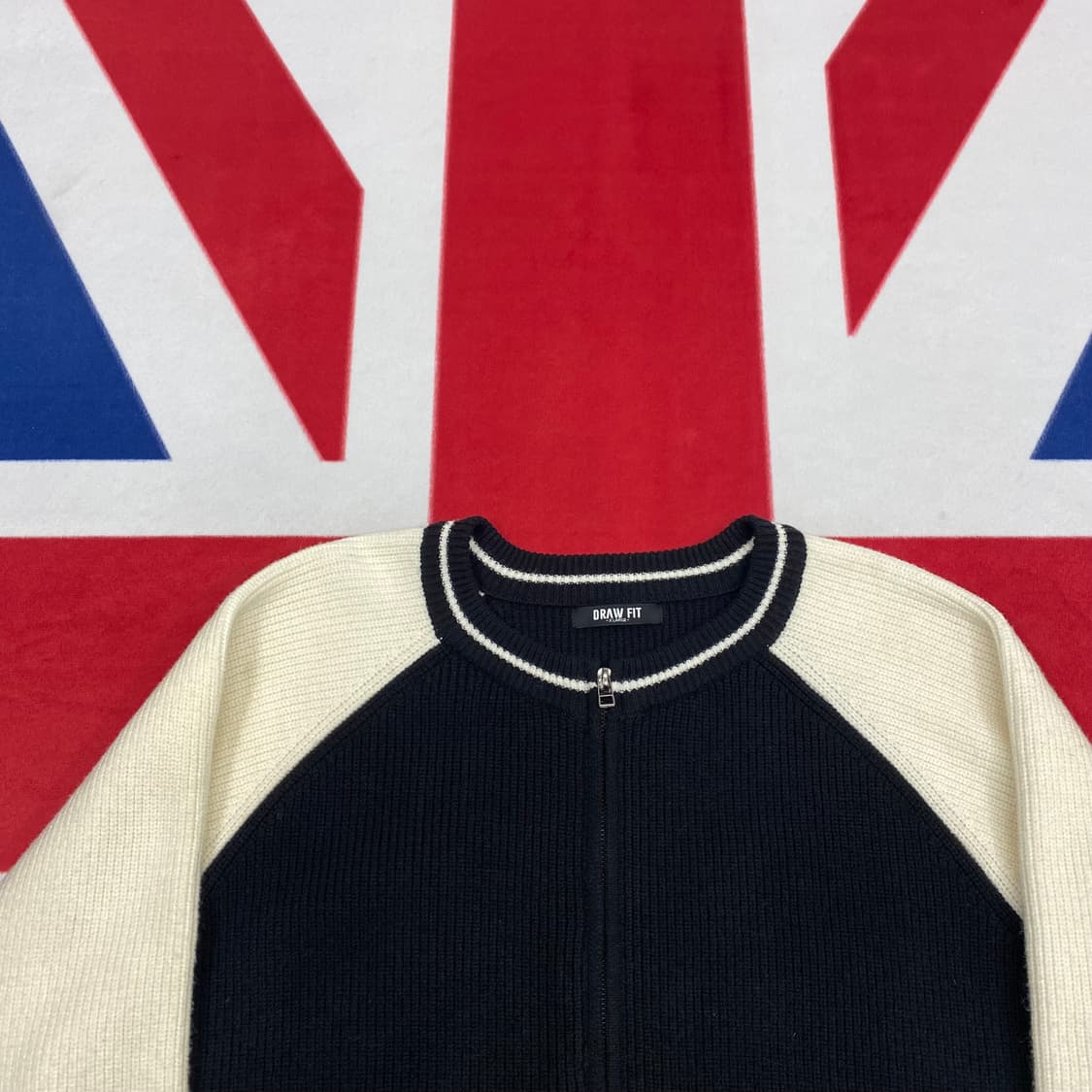 드로우핏 니트집업 XL 상품이미지2