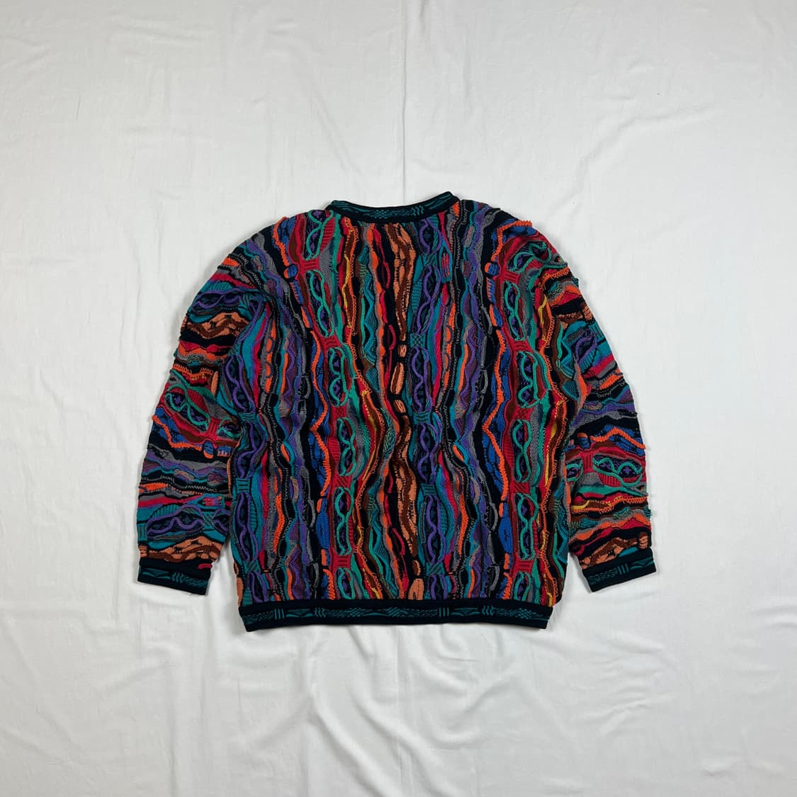90’s 쿠지 coogi 기하학 케이블 니트 상품이미지5