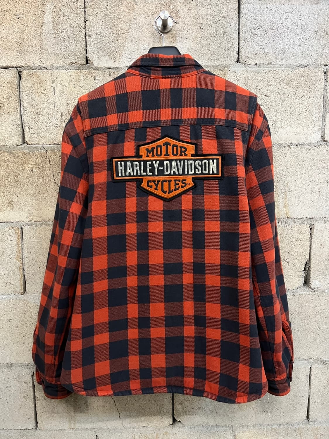 할리 데이비슨 플란넬 인슐레이티드 셔츠 자켓 상품이미지6