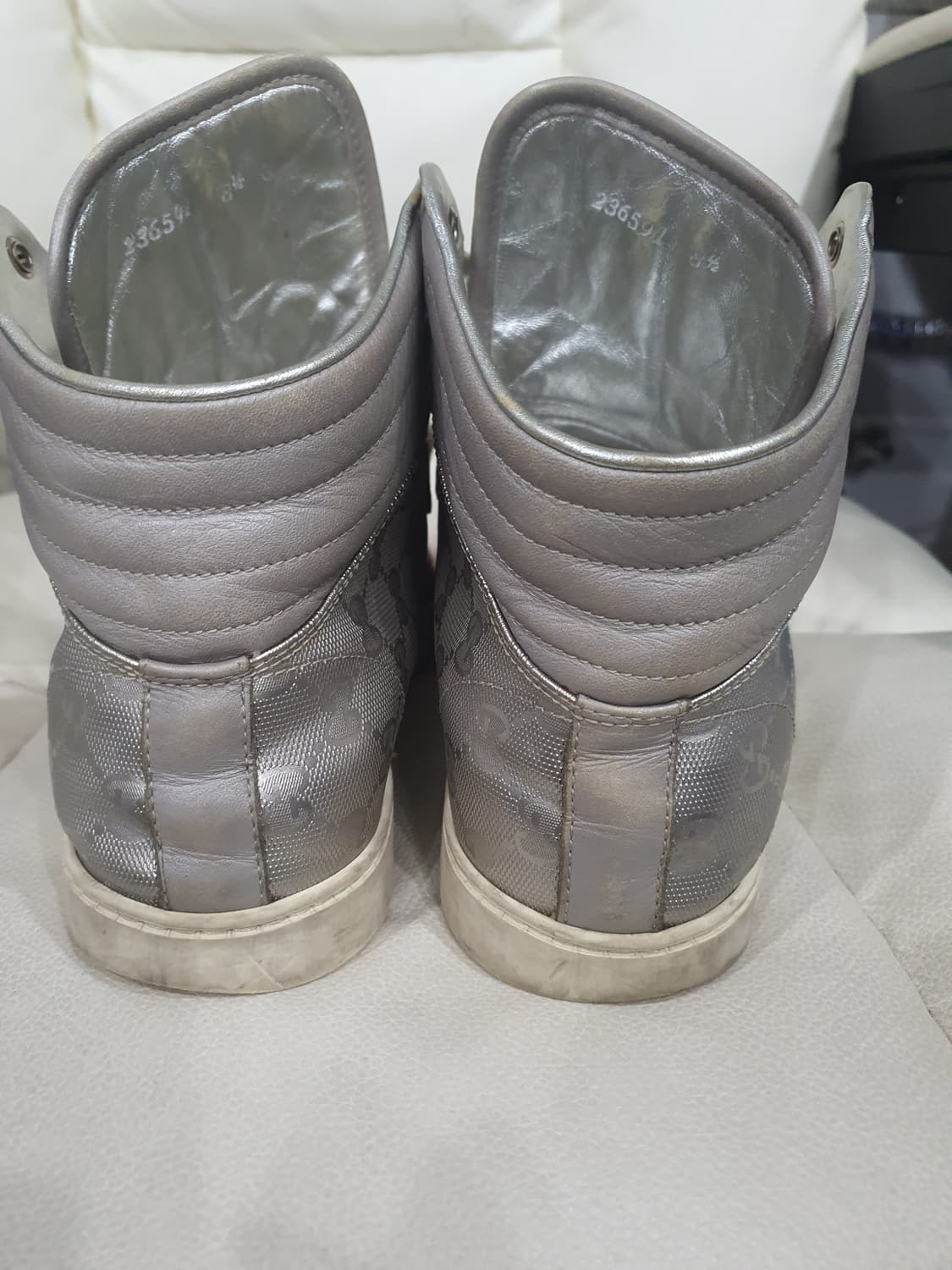 구찌 하이탑 스니커즈(정품) 상품이미지5