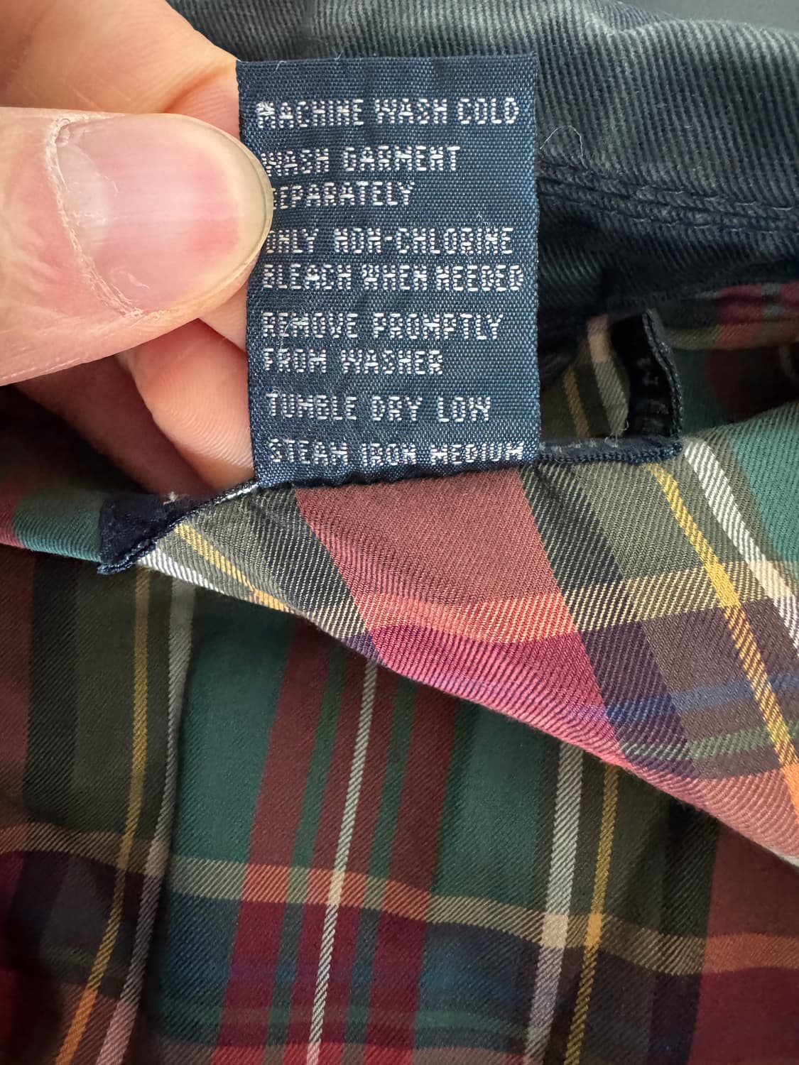 강추!! 폴로 랄프로렌 코튼 헤링턴 자켓 M ~ L 네이비 상품이미지4