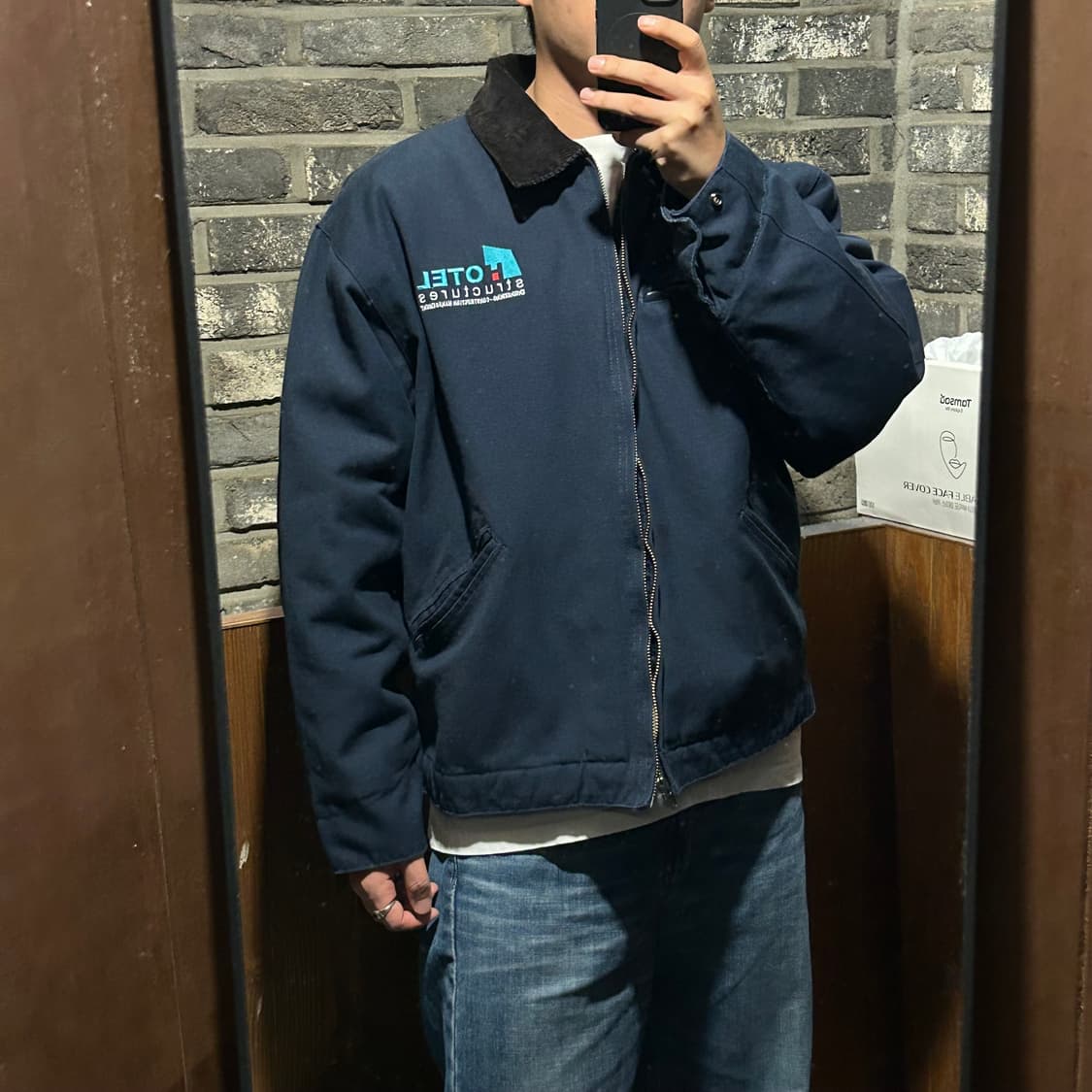 XL) PORT USA 덕캔버스 디트로이트 워크 자켓 상품이미지9