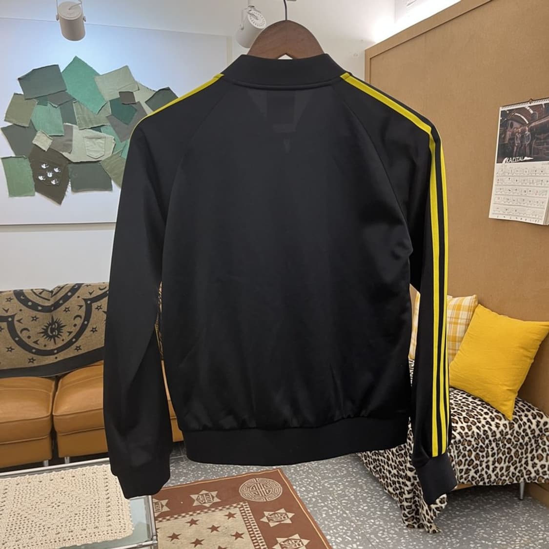 아디다스 Y2K 올드스쿨 레트로 빅로고 져지 집업 90 C10072 상품이미지4