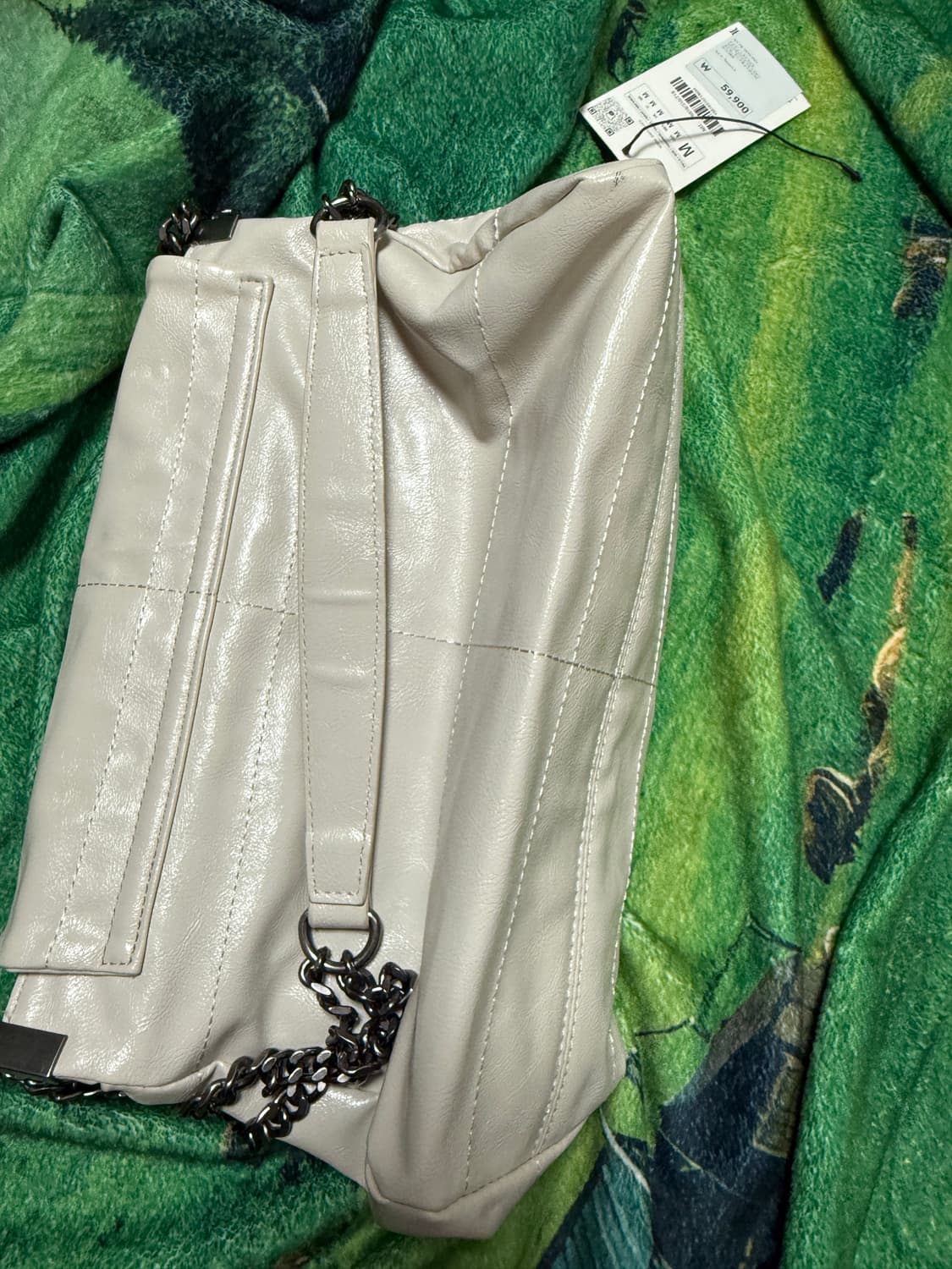 자라 유나백 락플랩 숄더백 크림 상품이미지5