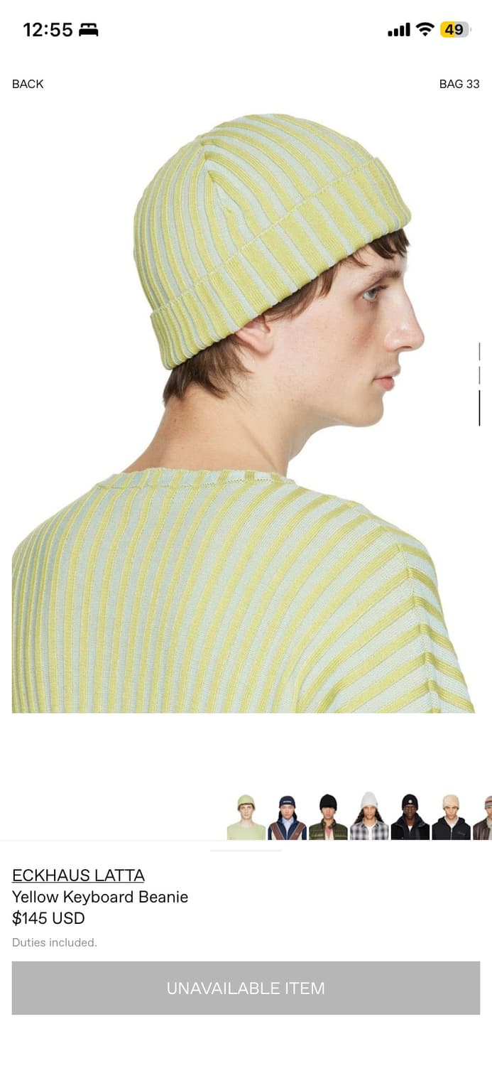 에크하우스라타 Eckhaus Latta 비니 상품이미지3
